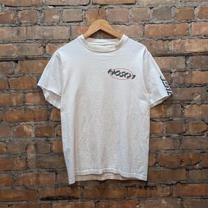 Vintage Christian Hasoi Santa Cruz Chopped Skate Tee White Size Medium